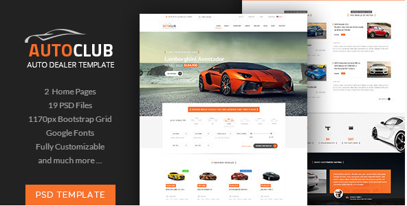 Auto Club - Car Dealer Theme