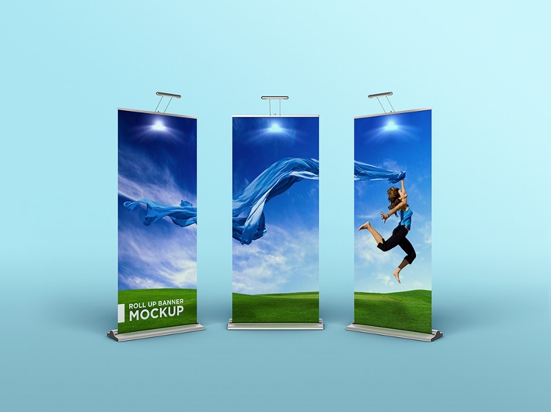 Awesome-Roll-Up-Banner-Mockup