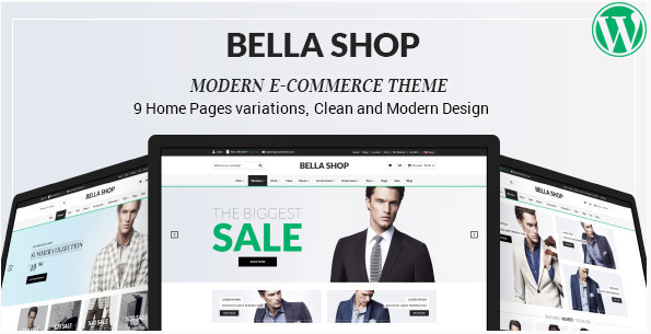 Bella - eCommerce Shop WordPress Theme