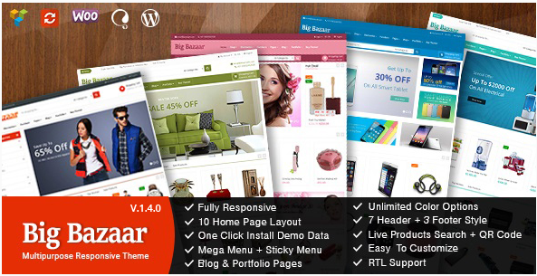 Best Wordpress ECommerce Themes