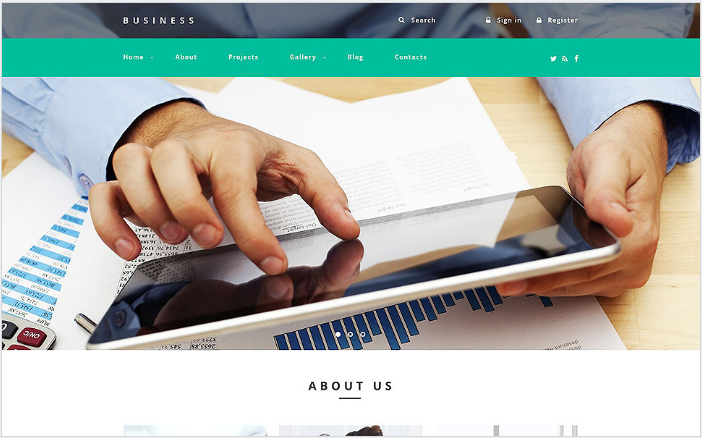 Business Agency Drupal Template