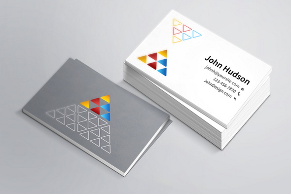 Business Card Template & Mockup (PSD)