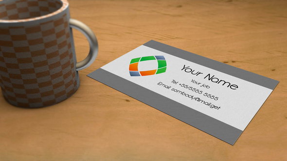 Business card Mockup by Szesze15 (FREE PSD)