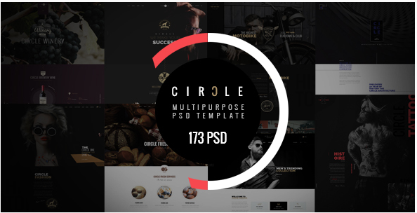 CIRCLE - Creative Multipurpose PSD Template