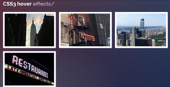 CSS3 Hover Effects 2