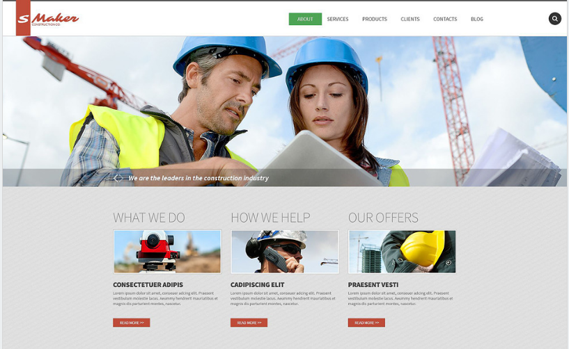 Best Construction Drupal Themes