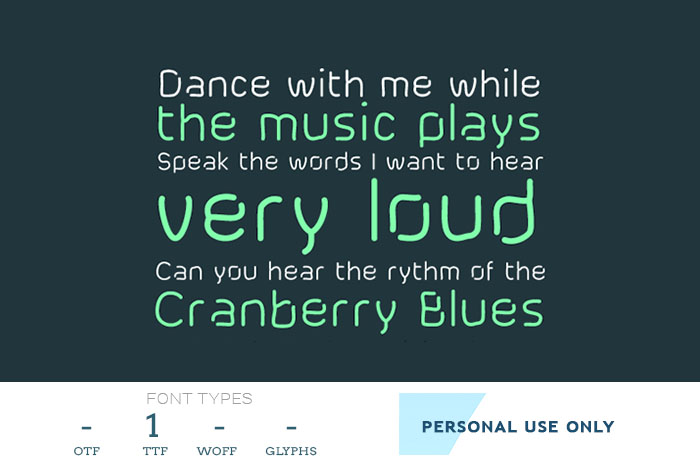 Cranberry-Blues-stencil-font