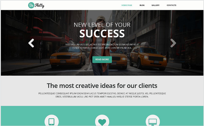 Creative Project WordPress Theme