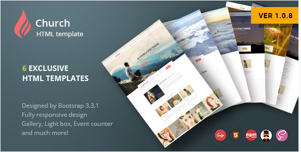 Cross Church HTML Template