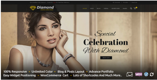 Diamond - Responsive WooCommerce Theme