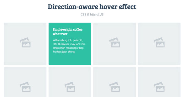 Direction-aware Hover Effect