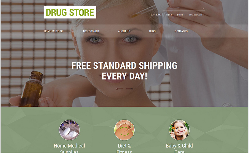 Drug Store PrestaShop Theme