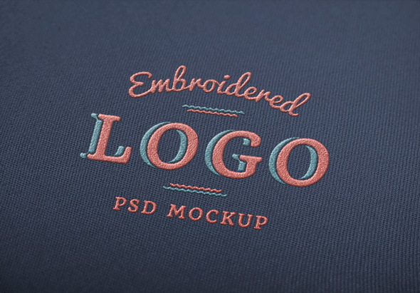 Embroidered Logo MockUp