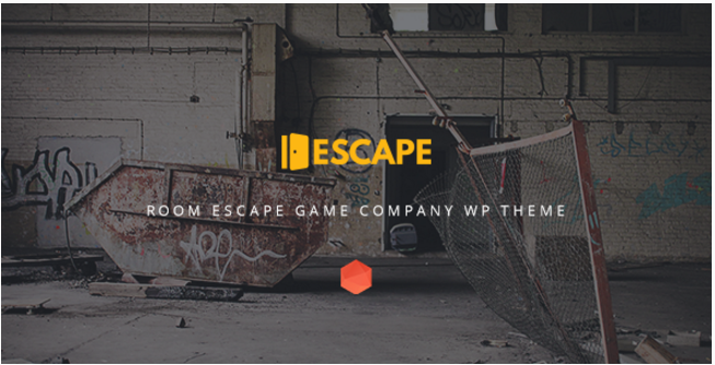 Escape - Real Life Room Escape Game Company WP Theme