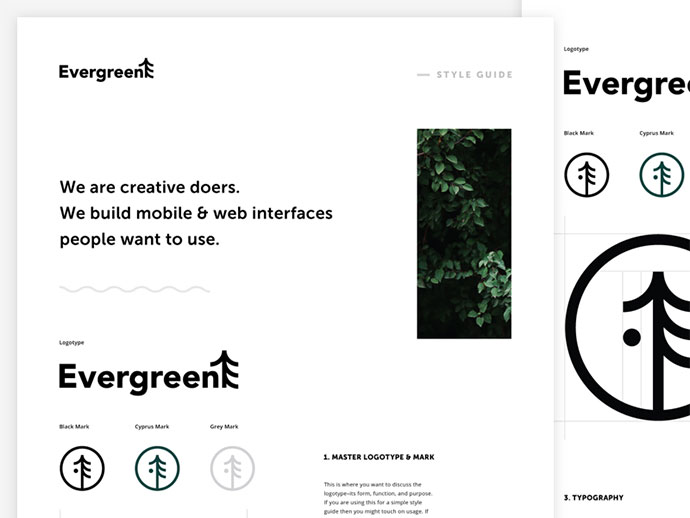 Evergreen Style Guide