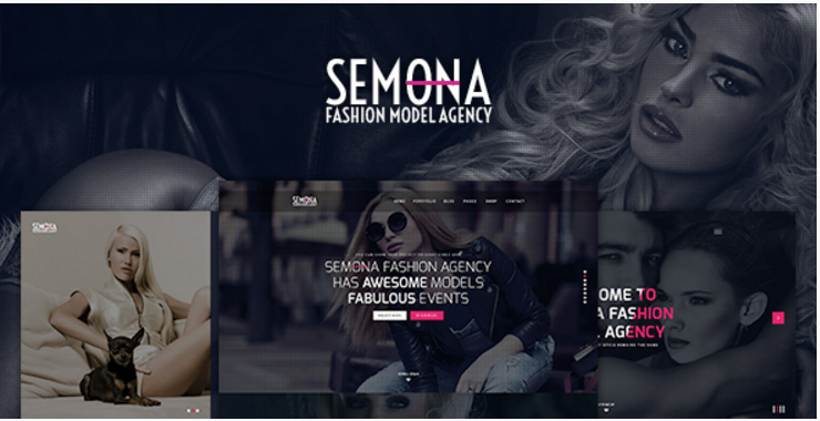 Fashion Semona - Creative Joomla Template