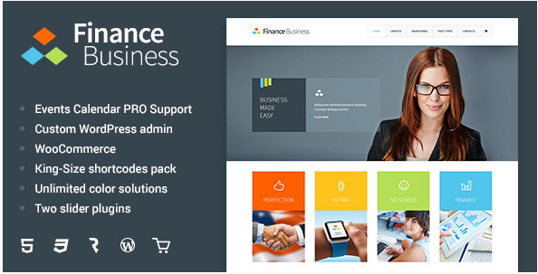 Finance Business - Company Office Corporate Theme