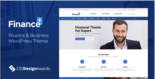 FinancePlus - Finance & Business WordPress Theme