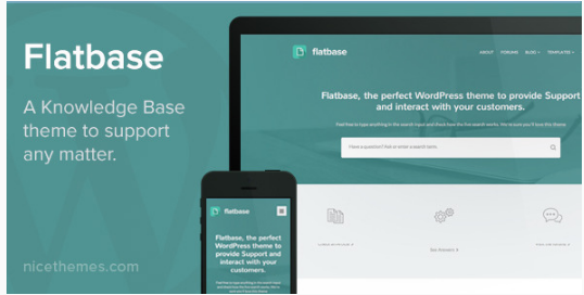 Flatbase - A responsive WordPress Question Answer Themes