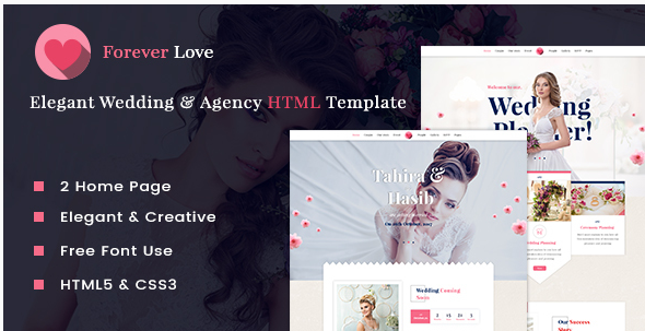 Top Wedding HTML Templates