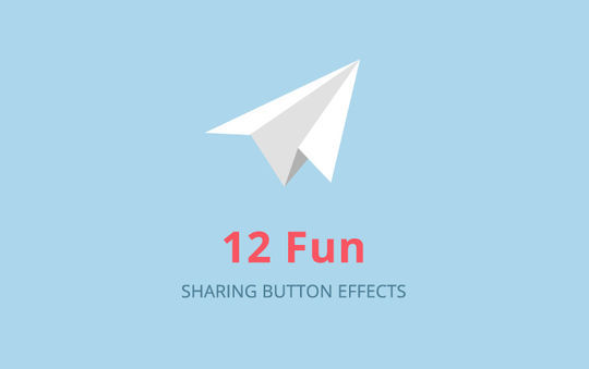 Fun Sharing Button Effects