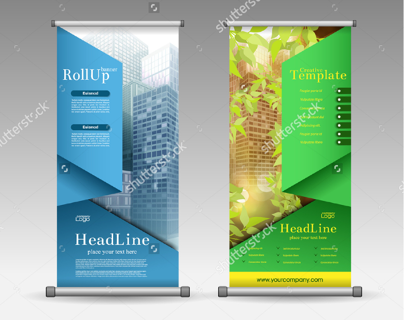 Geometric-Colourful-Roll-Up-Banner-Design