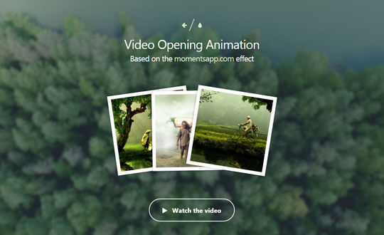 How to Create a Fullscreen Video Opening Animation