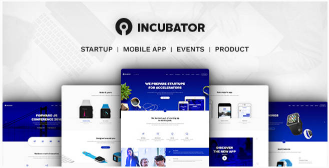 Incubator - WordPress Startup Business Theme