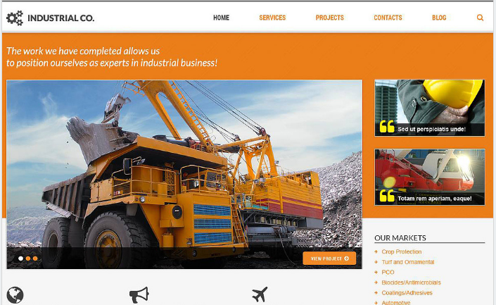 Best Industrial Wordpress Themes