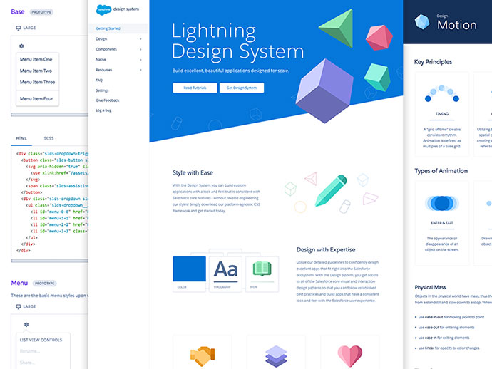 Introducing the Salesforce Lightning Design System