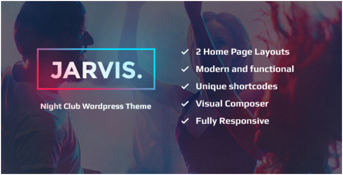 Jarvis - Night Club, Concert, Festival WP Theme