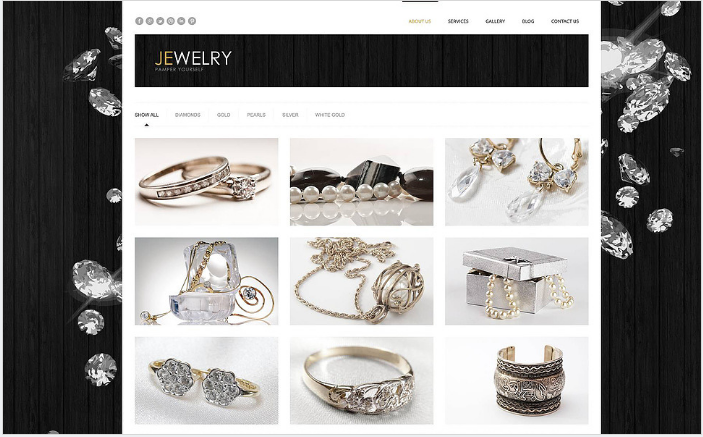 Jewelry Responsive WordPress Theme