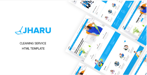 Jharu - Cleaning & Plumbing Service Responsive Template