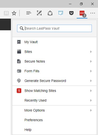 firefox lastpass browser extension