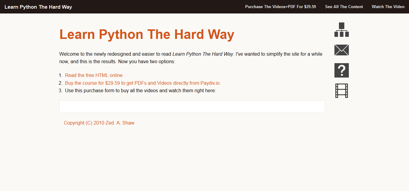 Learn-Python-the-Hard-Way