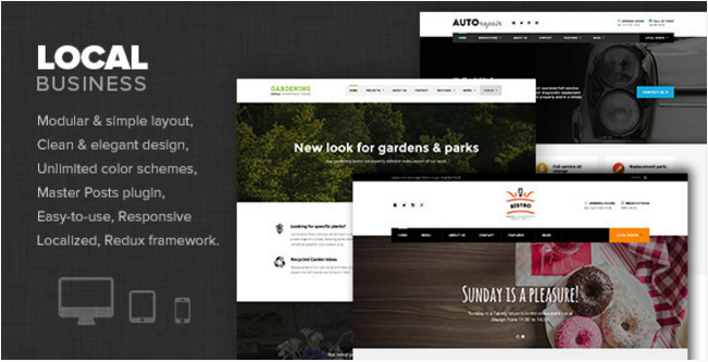 Local Business - WP Theme for Small businesses