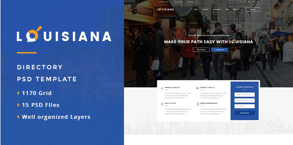 Best Directory PSD Templates