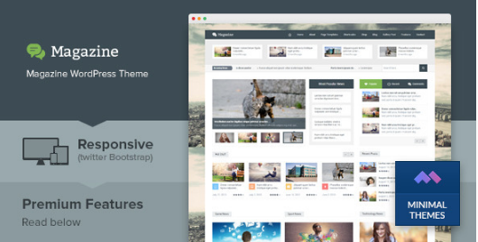 Magazine: Adsense Optimized WordPress Themes