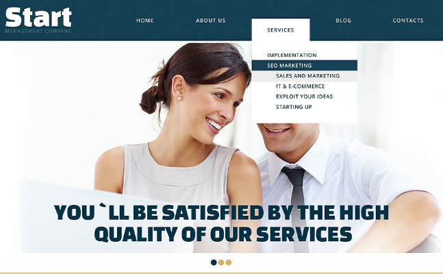 Management Company WordPress Theme