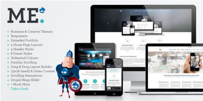 ME - MultiPurpose, Creative Drupal Theme