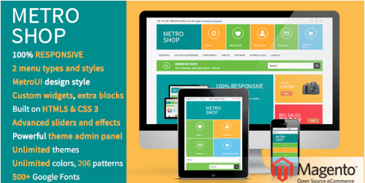 MetroShop: Magento Technology Themes