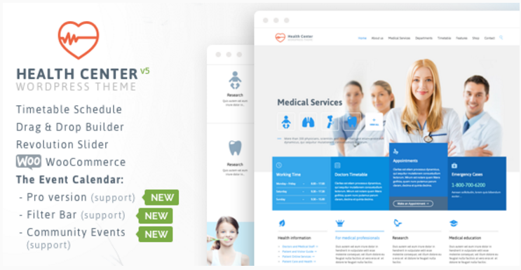 Medical Health -Theme for Medical Health and Dentist Center