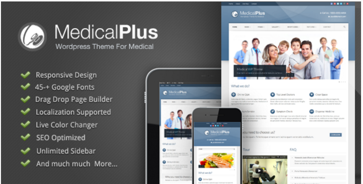 Medical Plus - Responsive Medical and Health Theme