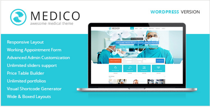 Medico - Medical & Health WordPress Theme