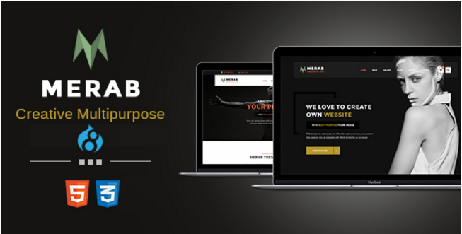 Merab - Creative Multipurpose Drupal 8 Theme