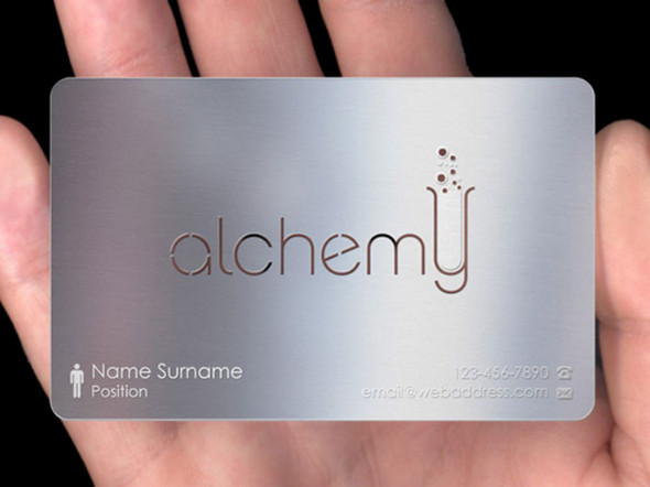 Metal Business Cards