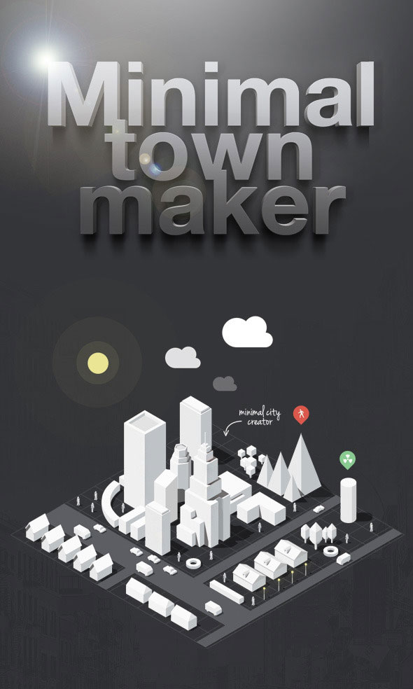 Minimal Town Maker: Most Wanted PhotoShop Actions For Designers And Photographers