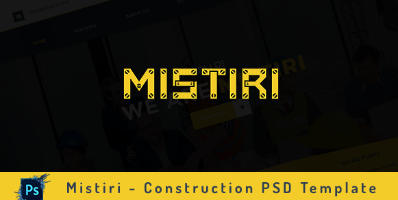 Mistiri - Construction PSD Template