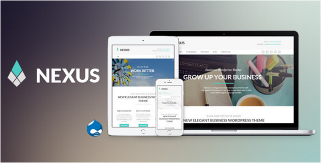 Nexus - Elegant Business Drupal Theme