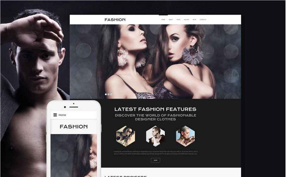 Online Fashion Joomla Template